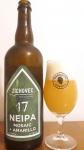 Zichovecky pivovar - NEIPA  Mosaic + Amarillo 17°, NEIPA lahev a sklenice