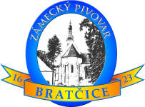 logo znacky piva Bratcice logo Zameckeho pivovaru Bratcice