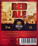 Breclav Red ale 16°,   etiketa