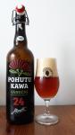 Albrecht - Pohutukawa 24, Polotmava Imperial IPA lahev a sklenice